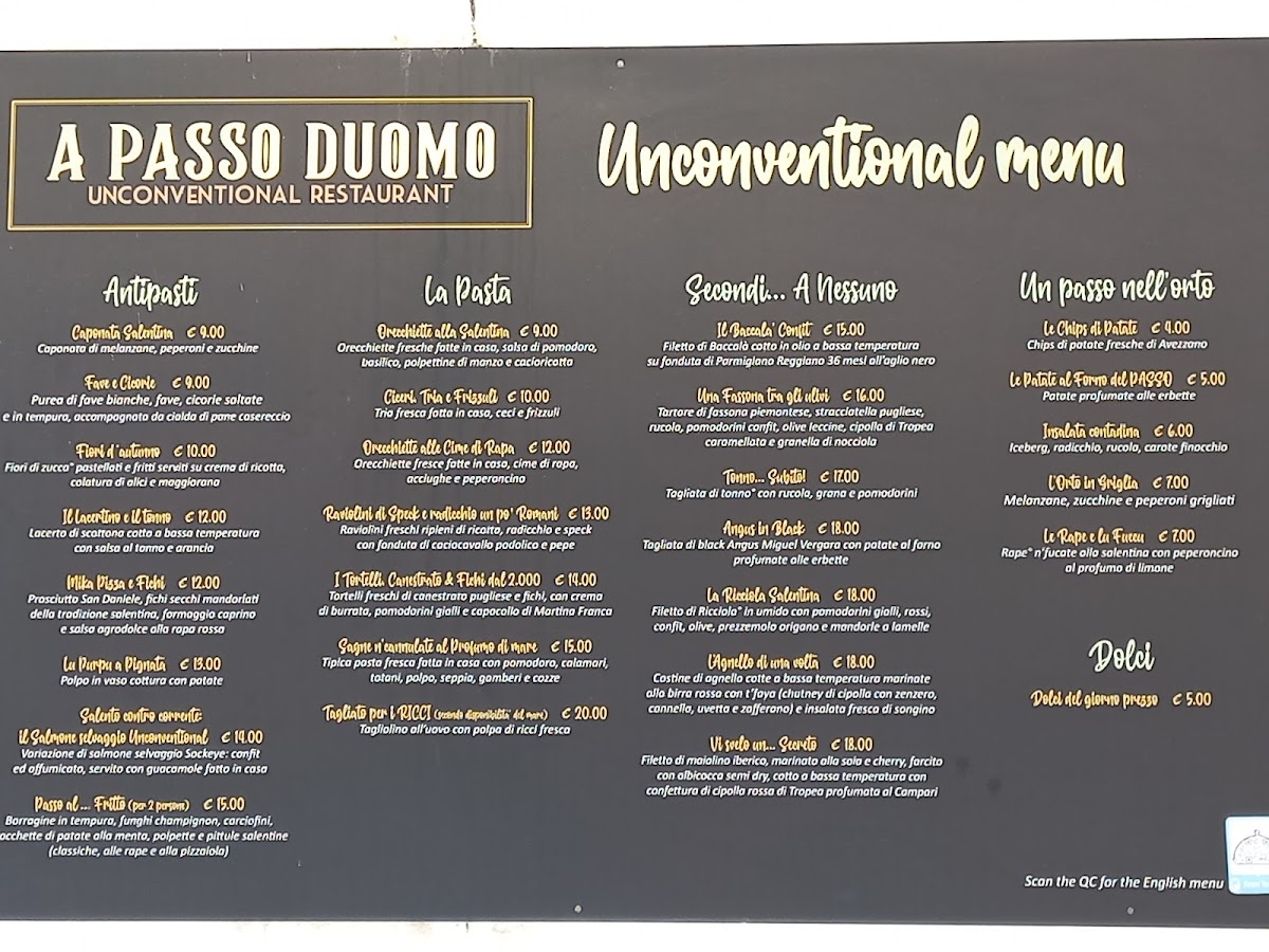 Menu Ristorante A Passo Duomo-1