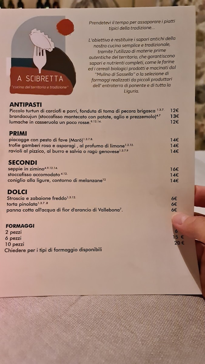 Menu Ristorante A Scibretta-5