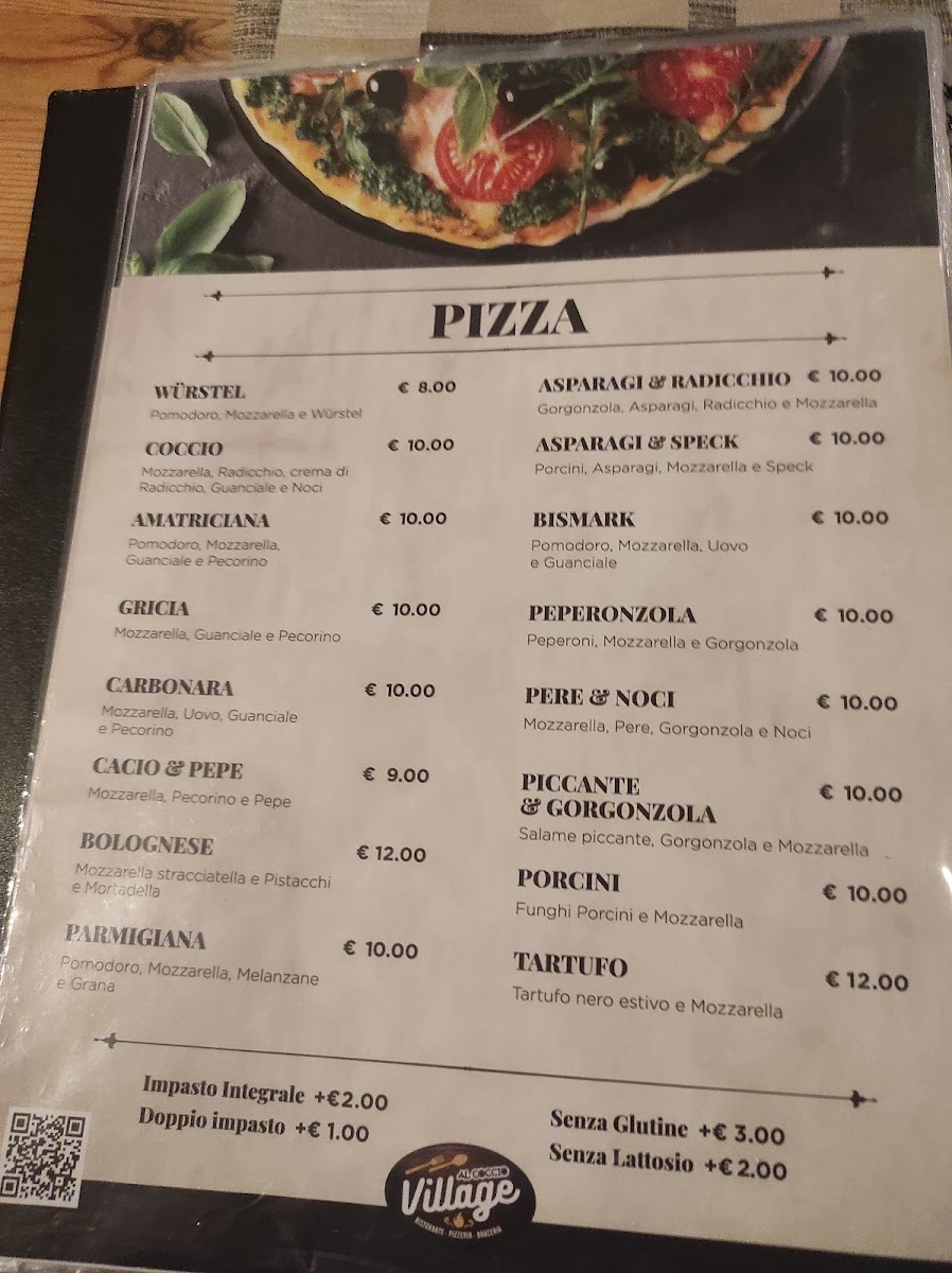 Menu Ristorante Al Coccio Village-4