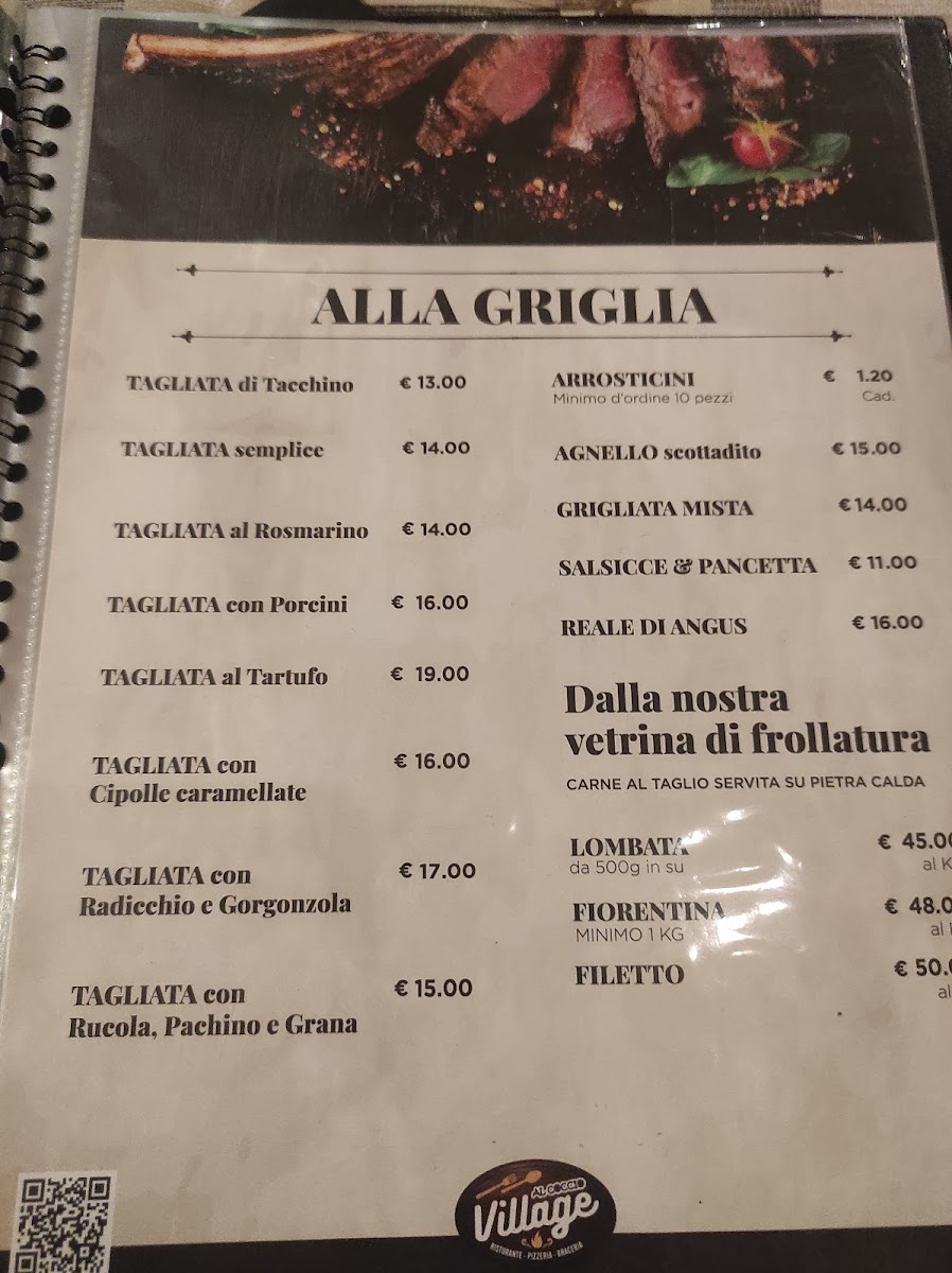 Menu Ristorante Al Coccio Village-8