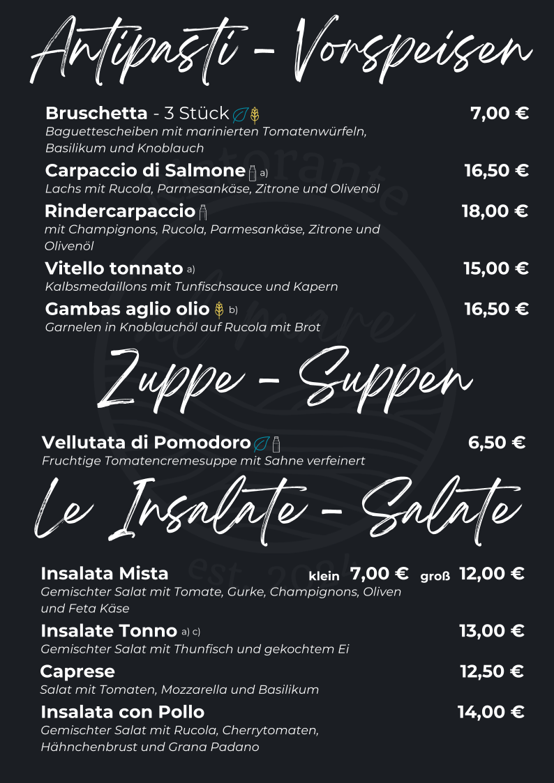 Menu Ristorante Al Mare-3