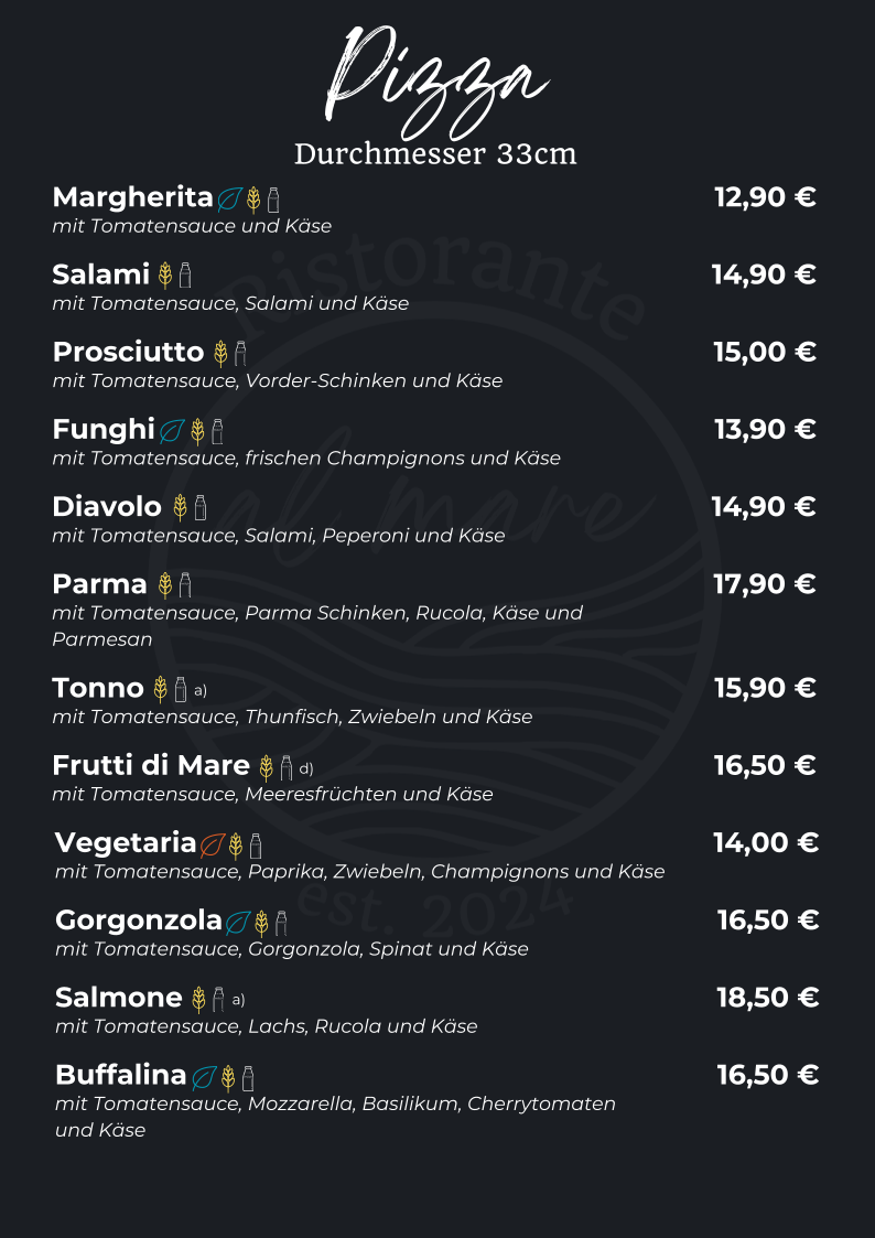 Menu Ristorante Al Mare-5