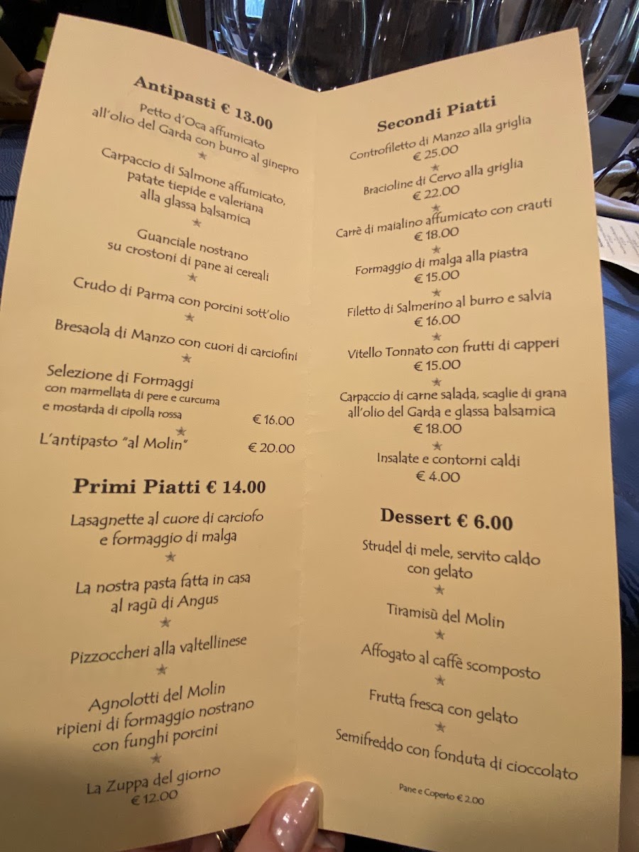 Menu Ristorante Al Molin-1
