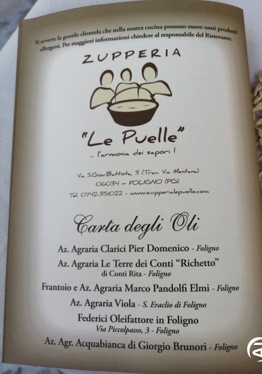 Menu Ristorante Albergo Le Mura-4