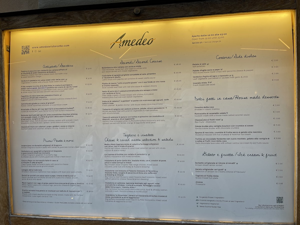 Menu Ristorante Amedeo-2