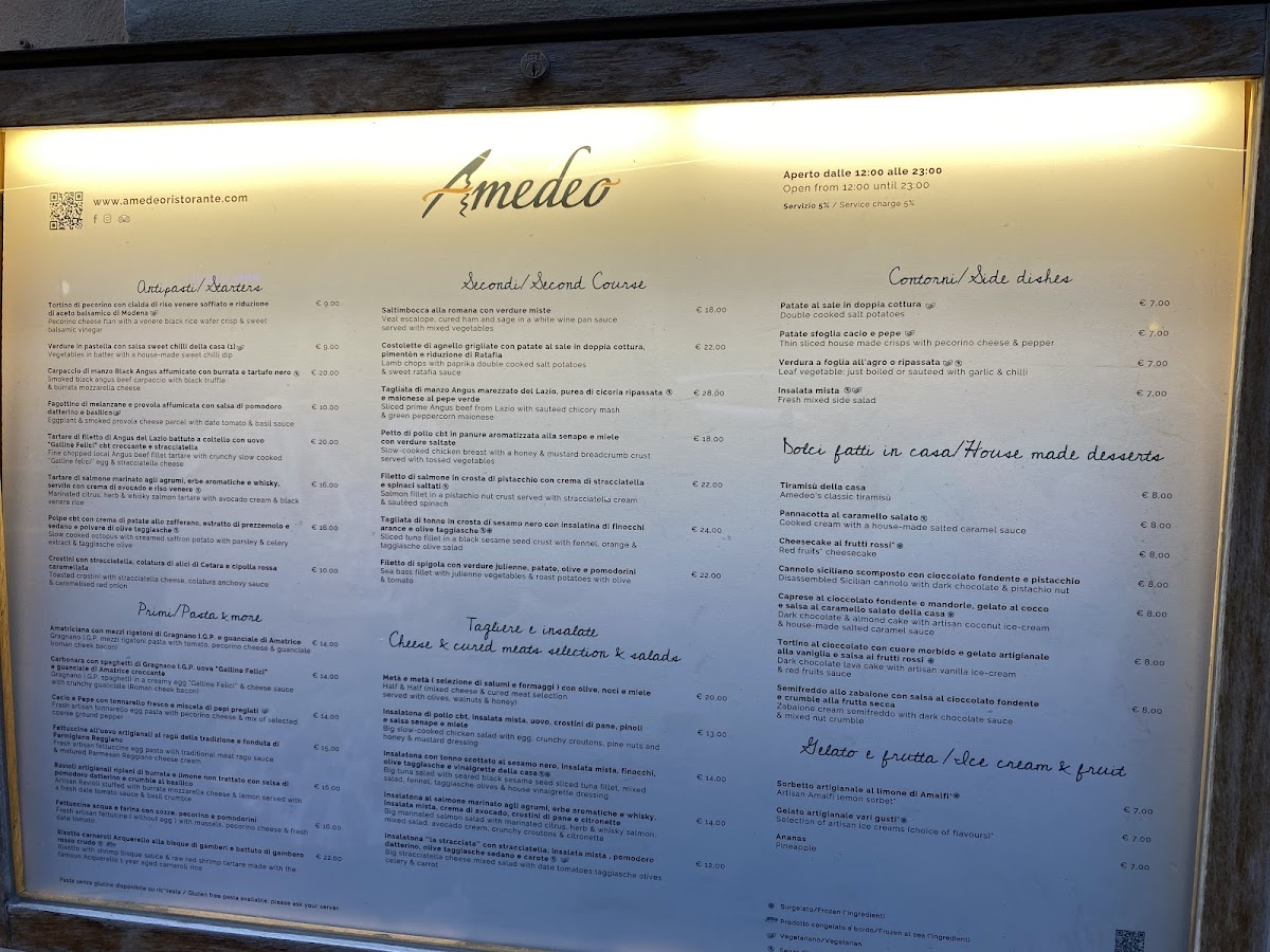 Menu Ristorante Amedeo-5