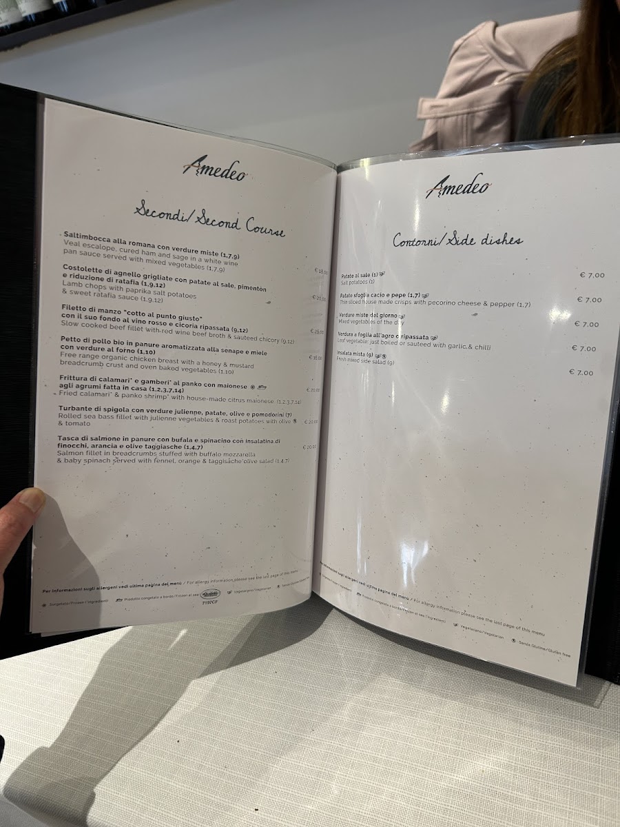 Menu Ristorante Amedeo-7