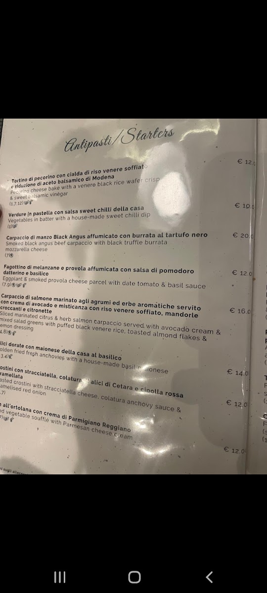 Menu Ristorante Amedeo-9