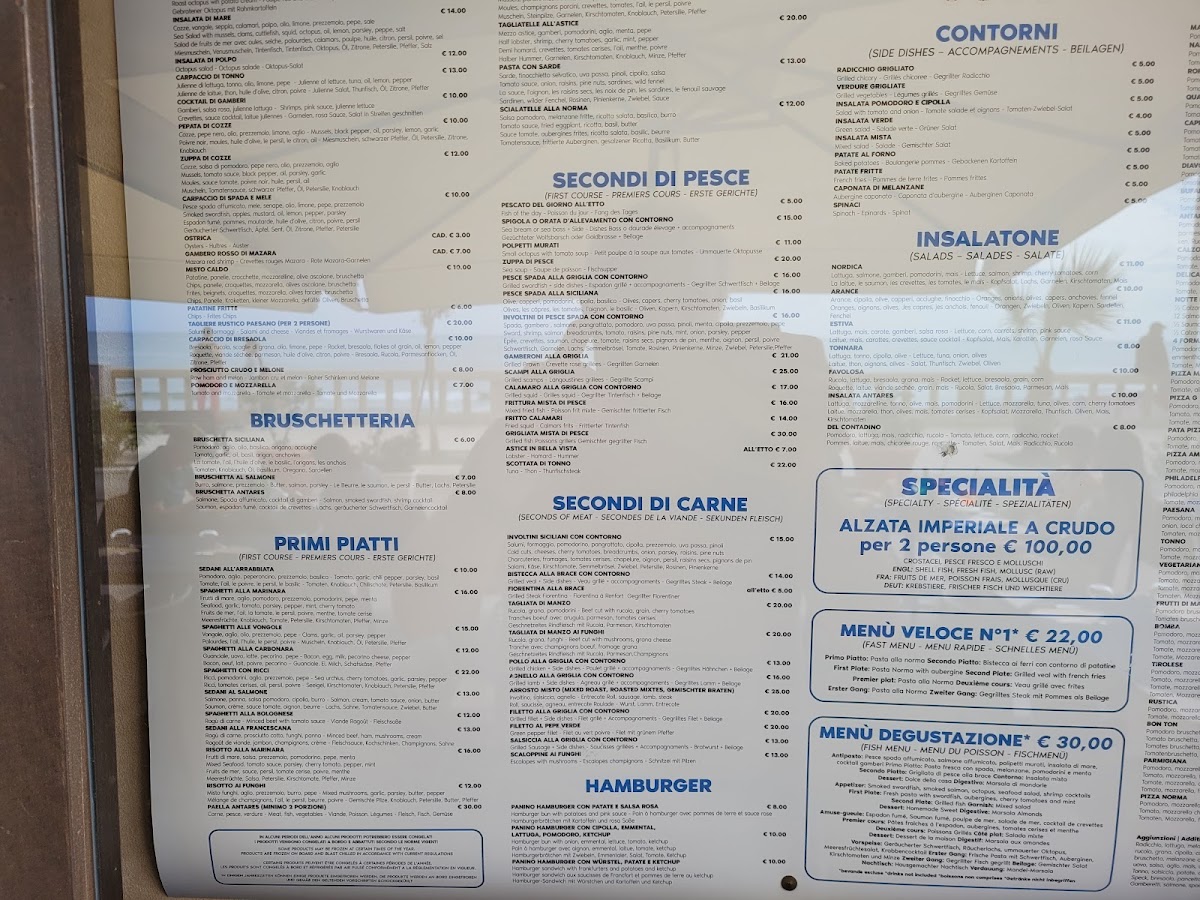 Menu Ristorante Antares-3