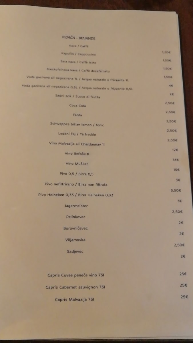 Menu Ristorante Aquarium-8