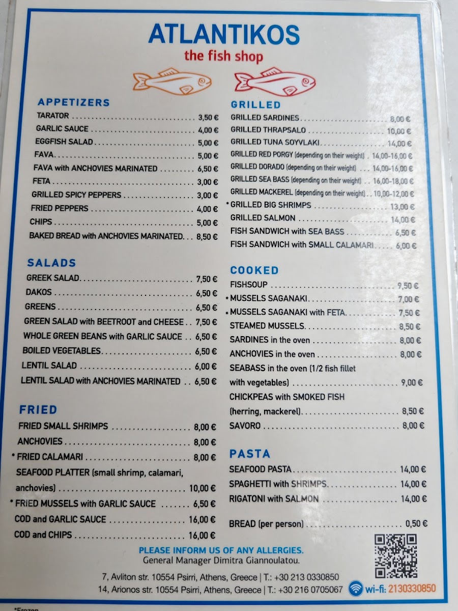 Menu Ristorante Atlantikos-10