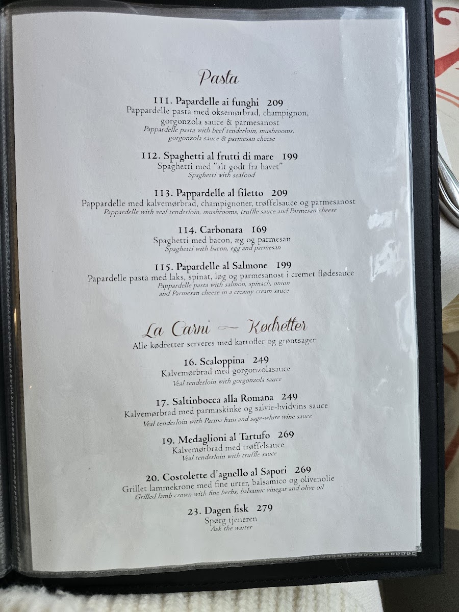 Menu Ristorante Bellini-1