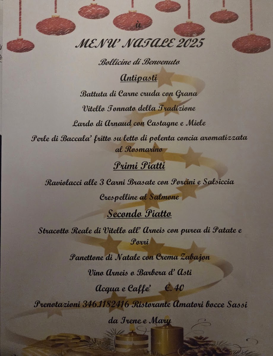 Menu Ristorante Bocciofila Da Irene E Silvio-1