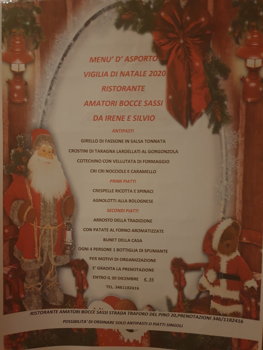 Menu Ristorante Bocciofila Da Irene E Silvio-10