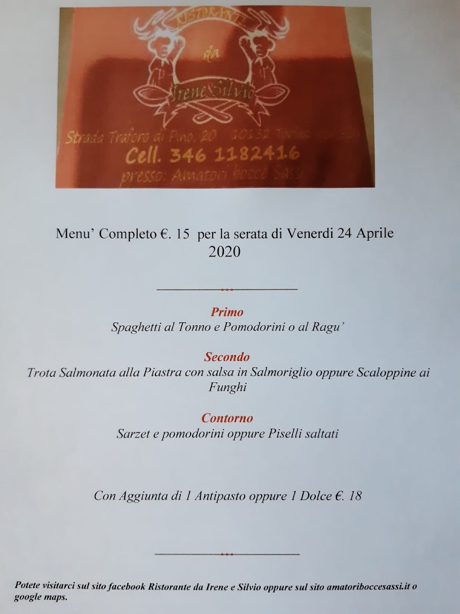 Menu Ristorante Bocciofila Da Irene E Silvio-6