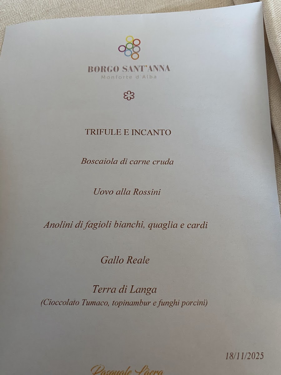 Menu Ristorante Borgo Sant'anna-1