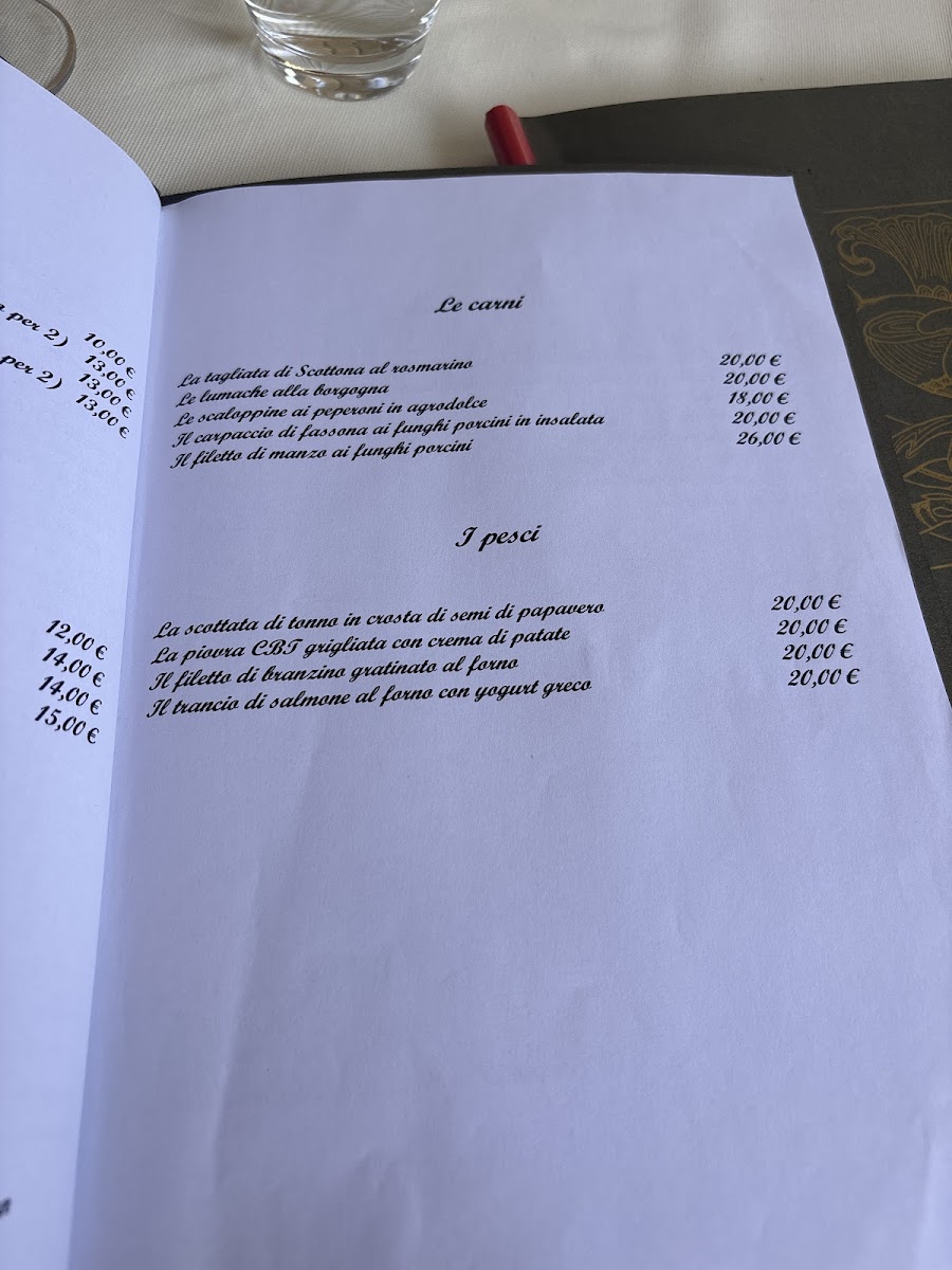 Menu Ristorante Bue D'oro-3
