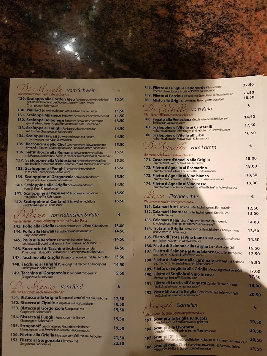 Menu Ristorante Ciao Italia-3