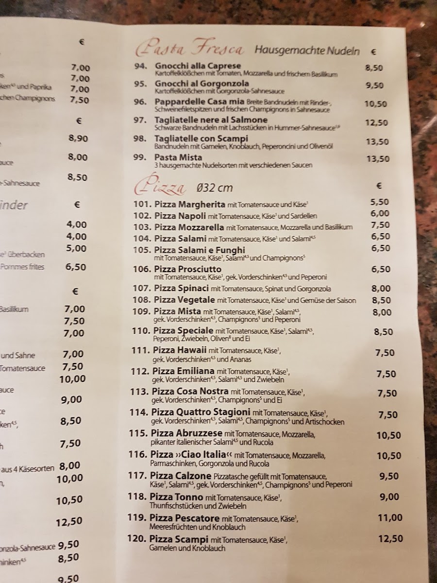 Menu Ristorante Ciao Italia-4