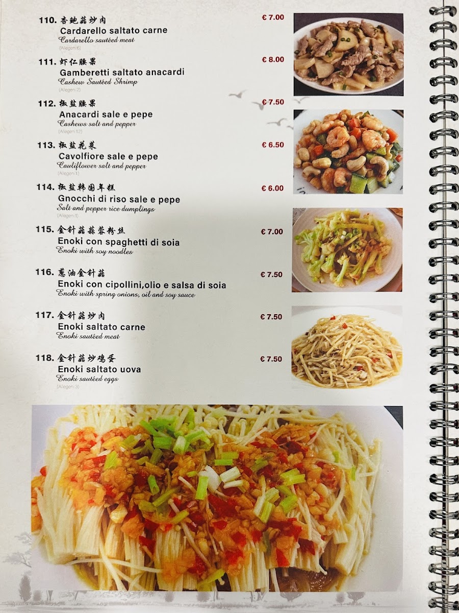 Menu Ristorante Cinese Jasmine Orange七里香川菜馆-3