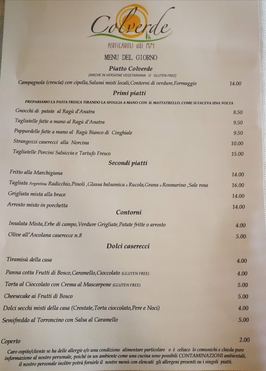 Menu Ristorante Colverde-2