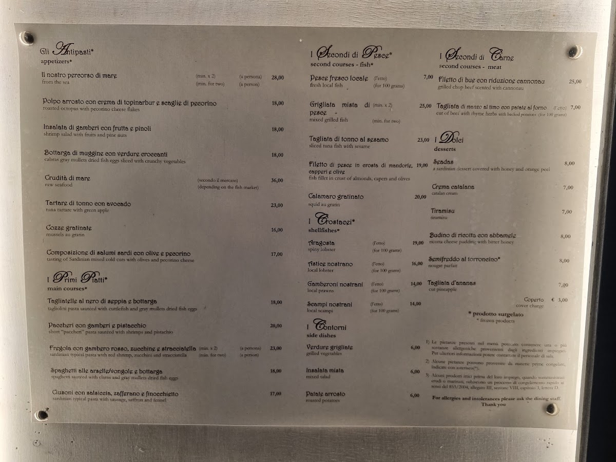 Menu Ristorante Da Bartolo-7