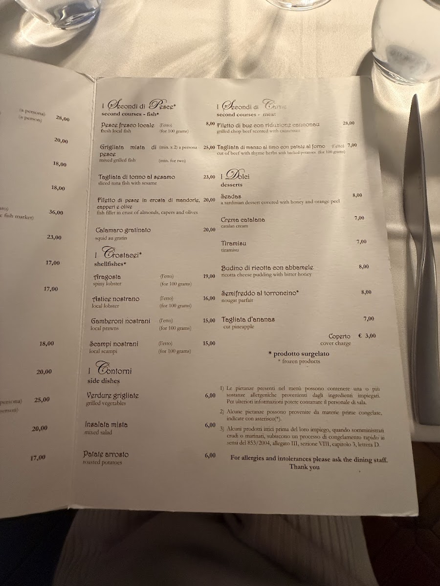 Menu Ristorante Da Bartolo-9