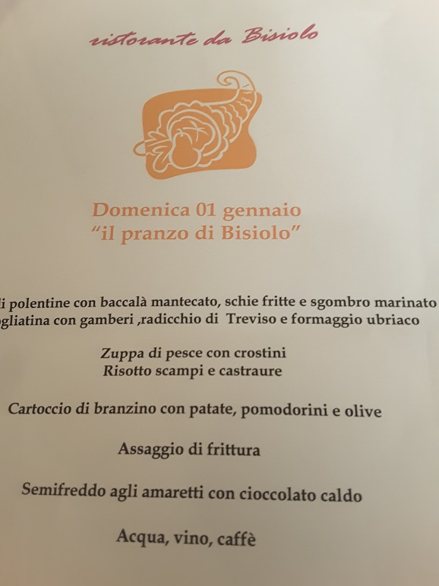Menu Ristorante Da Bisiolo-8