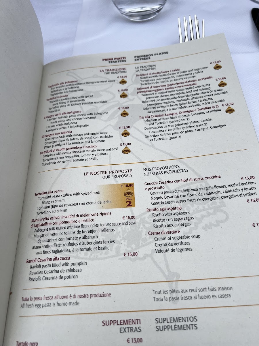 Menu Ristorante Da Cesarina-7