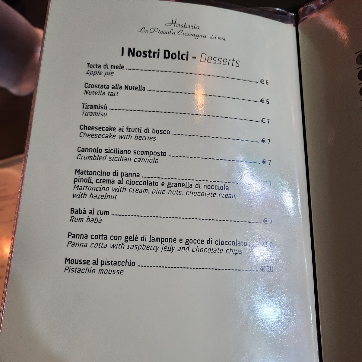 Menu Ristorante Da Cesarina-9