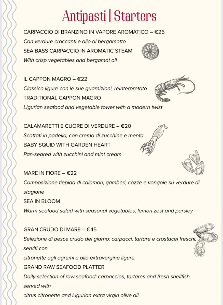 Menu Ristorante Da Giacomo Genova-1