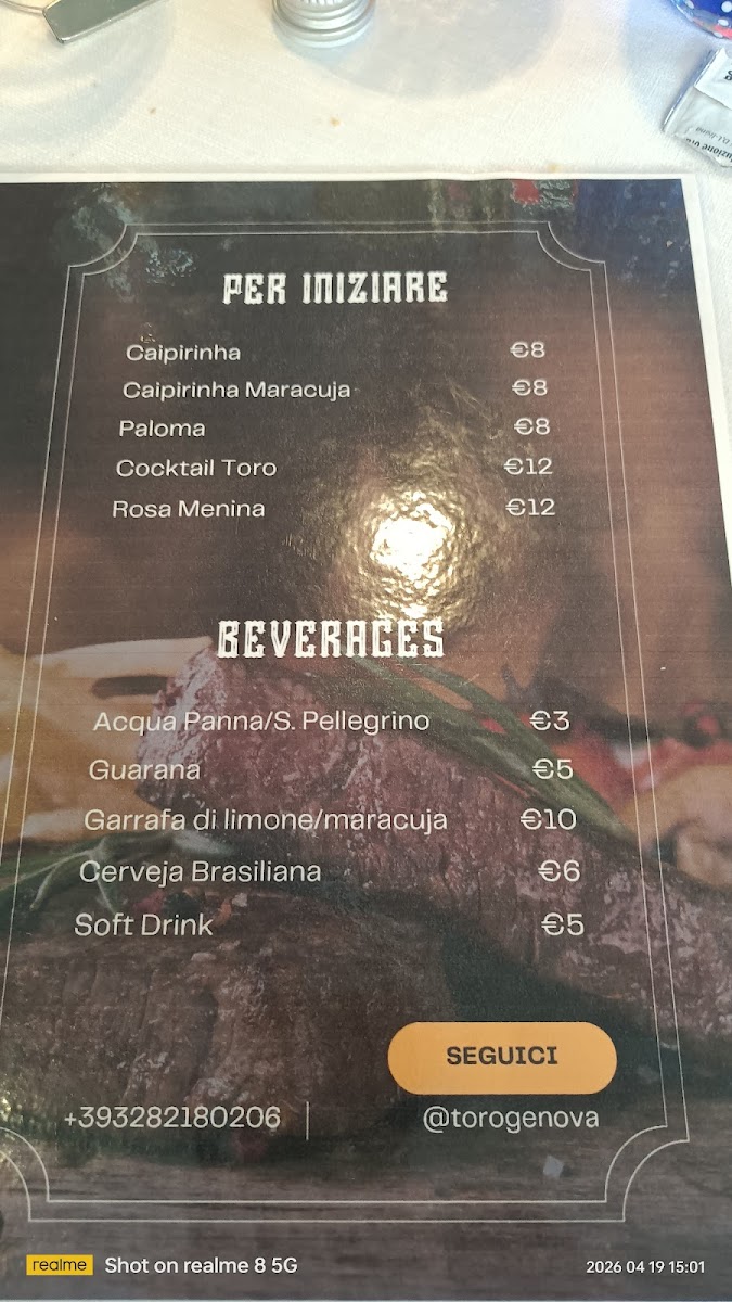 Menu Ristorante Da Giacomo Genova-7