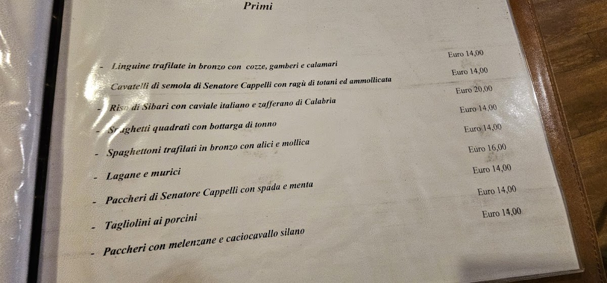 Menu Ristorante 'da Lucrezia'-3