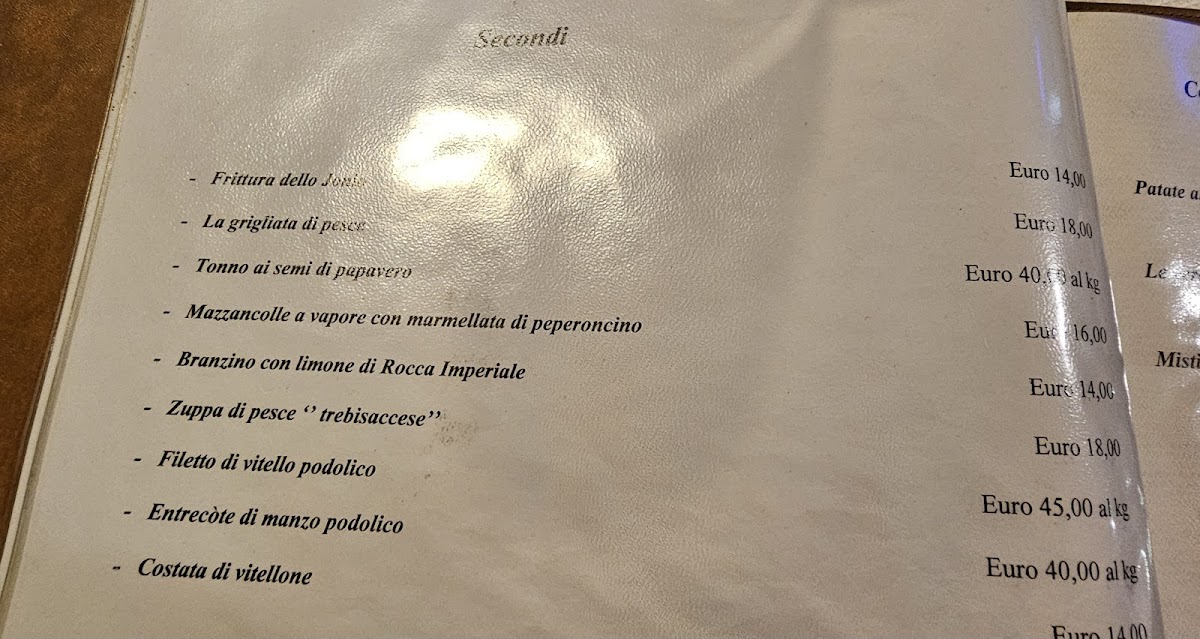 Menu Ristorante 'da Lucrezia'-6