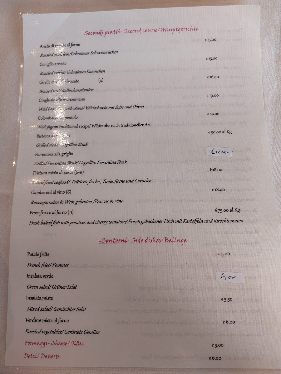 Menu Ristorante Da Ugo-1