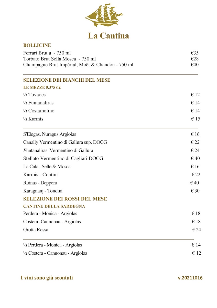 Menu Ristorante Dal Corsaro Al Mare-5