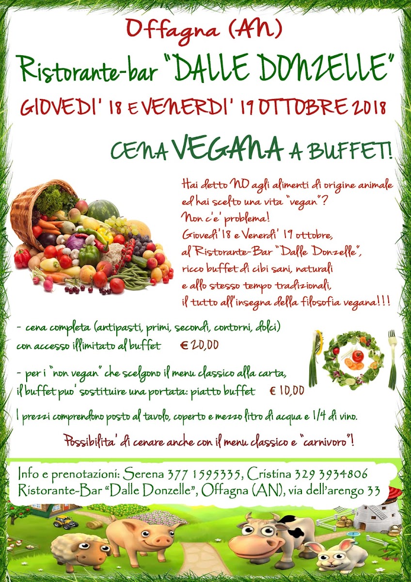 Menu Ristorante 'dalle Donzelle'-7