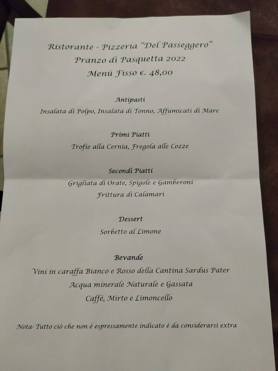 Menu Ristorante Del Passeggero-4