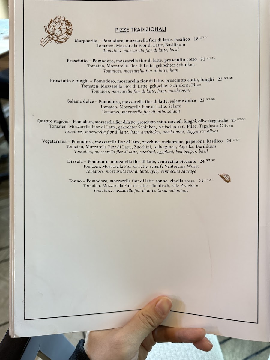 Menu Ristorante E Pizzeria Sapori-8