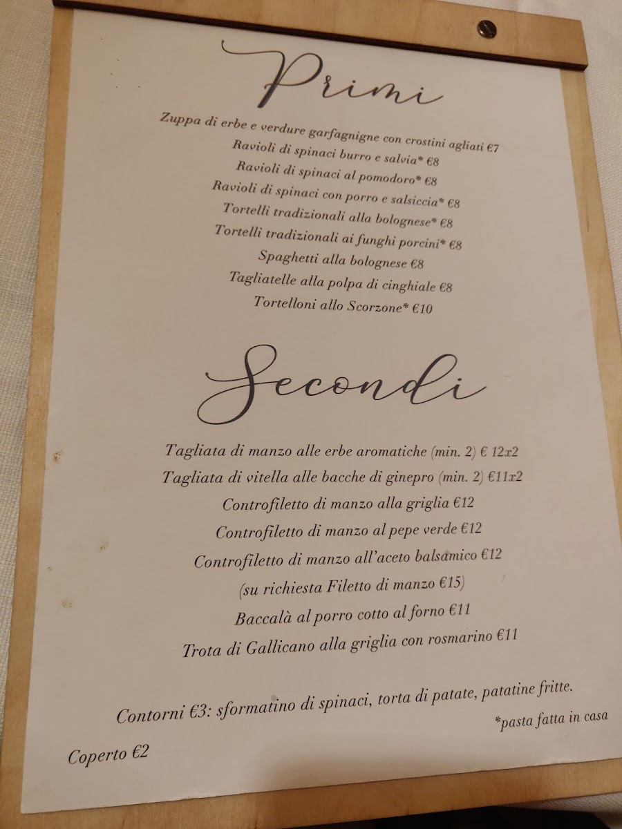 Menu Ristorante Eliseo Bed & Breakfast-2