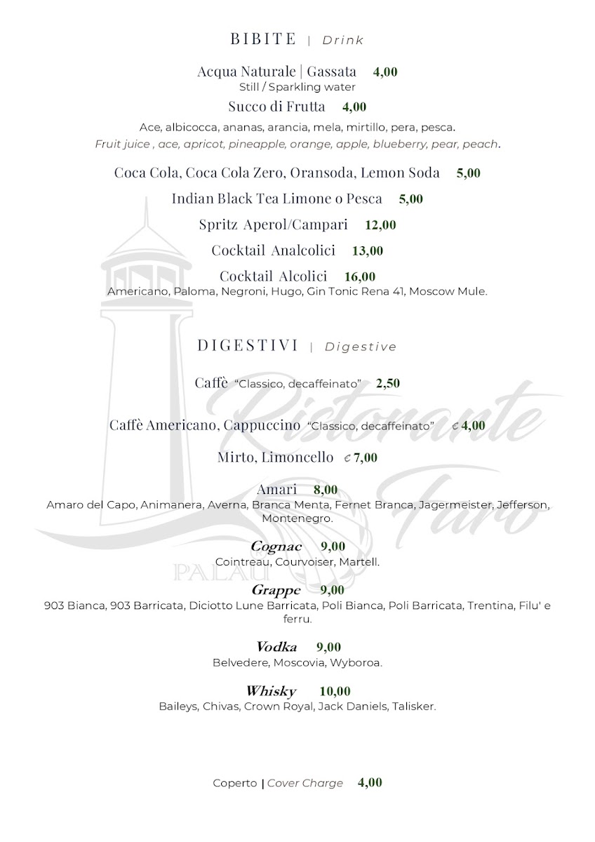 Menu Ristorante Faro Palau-7