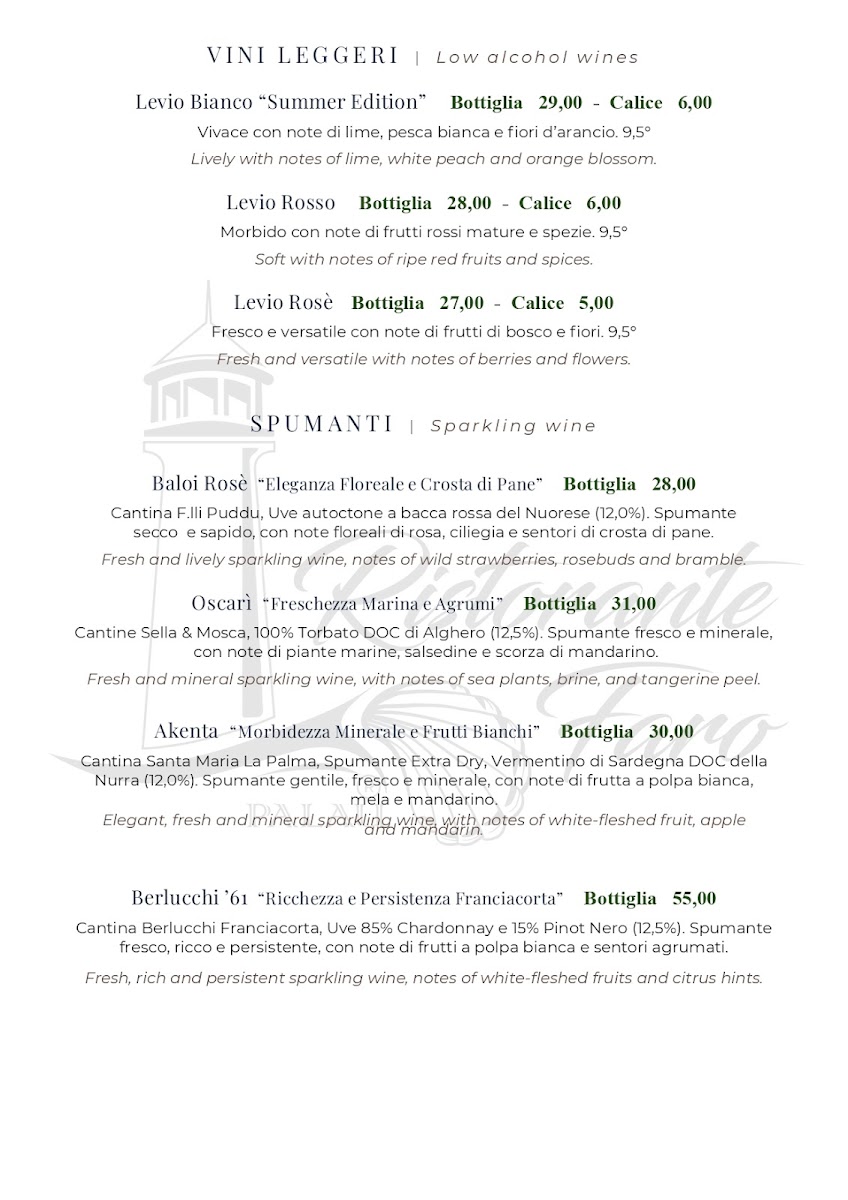 Menu Ristorante Faro Palau-8