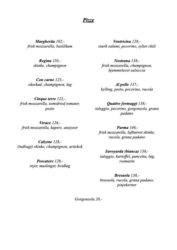 Menu Ristorante Firenze Pizzeria-1