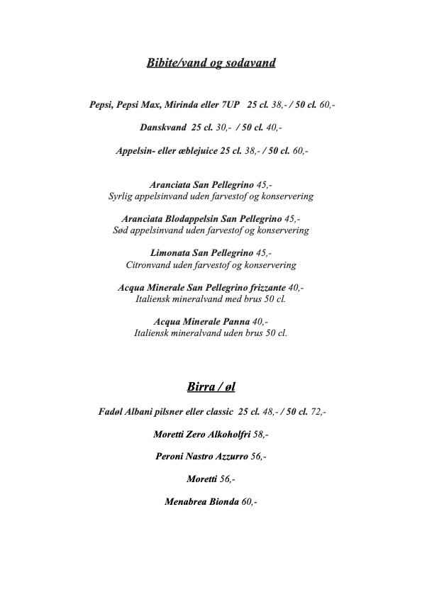 Menu Ristorante Firenze Pizzeria-7