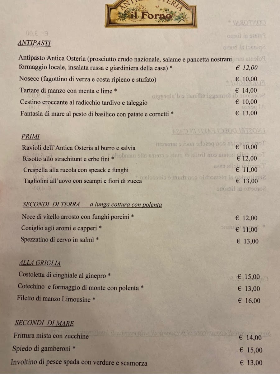 Menu Ristorante Forno Antica Osteria-3