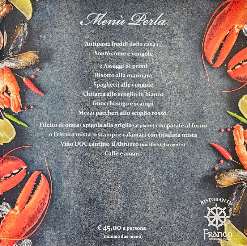 Menu Ristorante Franco-6