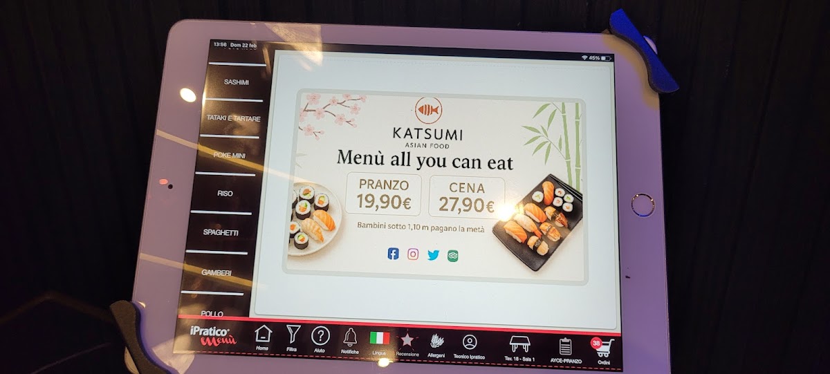 Menu Ristorante Giapponese Katsumi-4