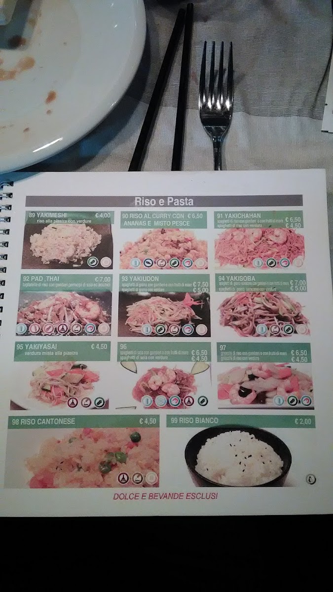 Menu Ristorante Giapponese Miyako Cento-4