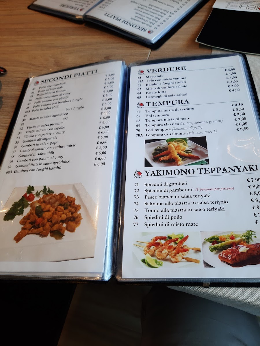 Menu Ristorante Giapponese Oishi-4
