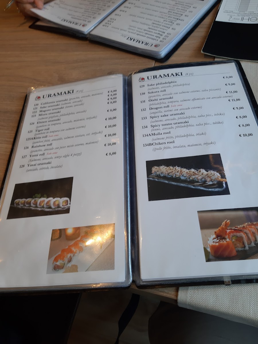 Menu Ristorante Giapponese Oishi-6